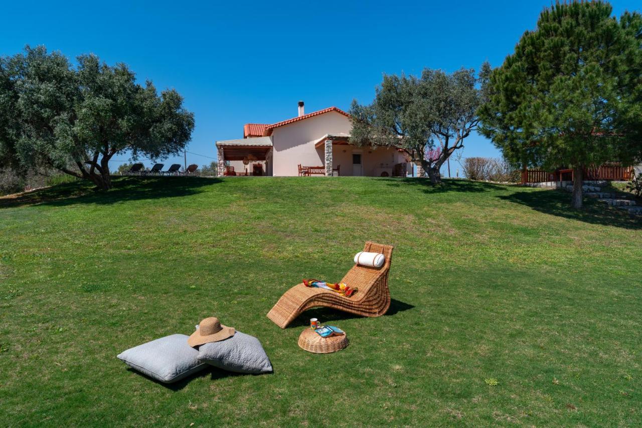 Olive Private Villa Swimming Pool 5 Bdr Kolymbia Rhodes Eksteriør billede