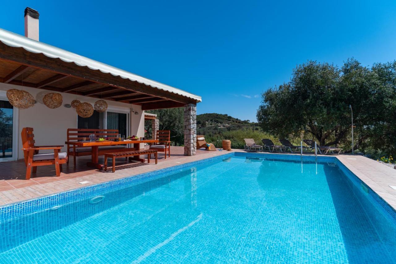 Olive Private Villa Swimming Pool 5 Bdr Kolymbia Rhodes Eksteriør billede