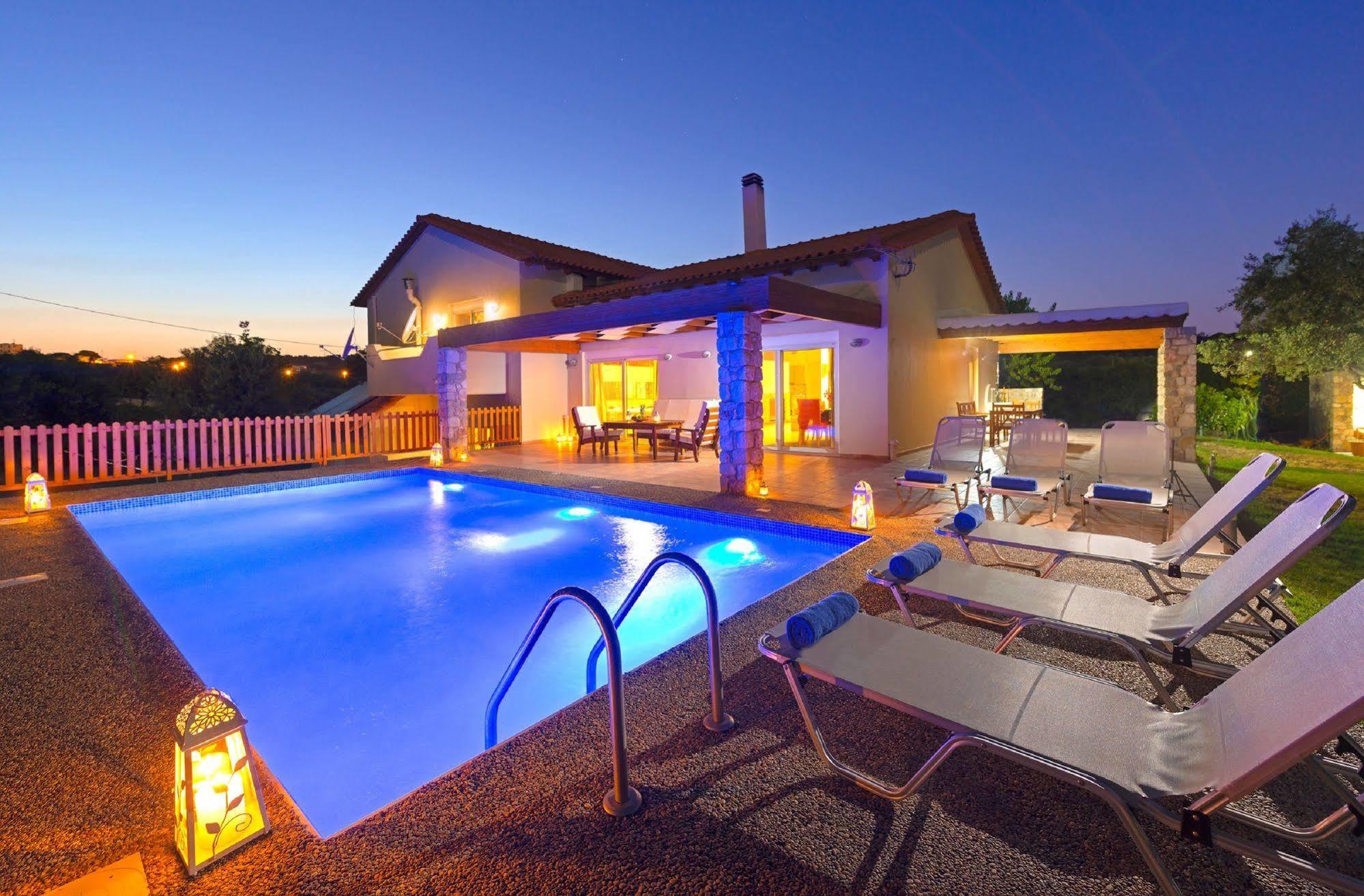 Olive Private Villa Swimming Pool 5 Bdr Kolymbia Rhodes Eksteriør billede